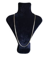 SLOWSHE – 14 K Gold Kaplama Arpa VIP Kolye (Zincir Uzunluğu: 45 cm)