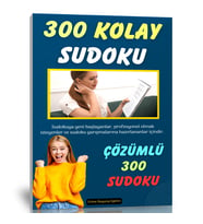 Zamanlayıcı Kolay Sudoku Kitap Seti (2 Fasikül Set)