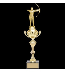 ODAK KUPA - Figürlü Kupalar - Okçu Figürlü Kupalar FG-062 C - 46 cm