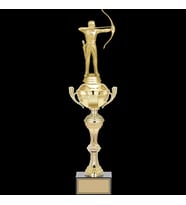 ODAK KUPA - Figürlü Kupalar - Okçu Figürlü Kupalar FG-062 C - 46 cm