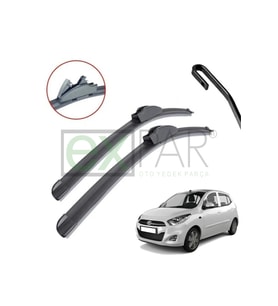 HYUNDAİ İ10 ÖN CAM SİLECEK SÜPÜRGESİ TAKIMI 2011 - 2013 İ10 ÖN SİLECEK SAĞ SOL