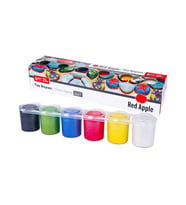 Red Apple Taş Boyası 6 Renk x 25 ml Sıralı Set 