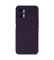 Realme 9i 4g Kılıf Nano İçi Kadife Silikon - Mor