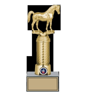 ODAK KUPA - Figürlü Kupalar - At Figürlü Kupalar FG-008 C - 26 cm