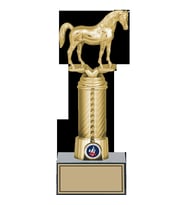 ODAK KUPA - Figürlü Kupalar - At Figürlü Kupalar FG-008 C - 26 cm