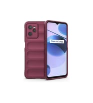 Realme C35 Kılıf Optimum Silikon - Bordo