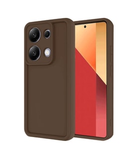 Xiaomi Redmi Note 13 Pro 4g Kılıf Viera Silikon - Kahverengi