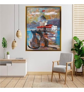 Altın  Çerçeveli tablo n1773
