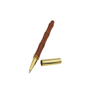 Ahşap Gövde Metal Kapaklı Roller Kalem