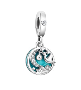 Bebek ve Leylek Hoş geldin Bebeğim Charm  925 Ayar Gümüş