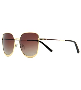 Fratelli Rossetti FR4853-02 55 Polarize Kadın Güneş Gözlüğü (Altın)