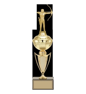 ODAK KUPA - Figürlü Kupalar - Okçu Figürlü Kupalar FG-067 C - 41 cm