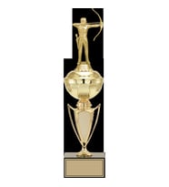 ODAK KUPA - Figürlü Kupalar - Okçu Figürlü Kupalar FG-067 C - 41 cm