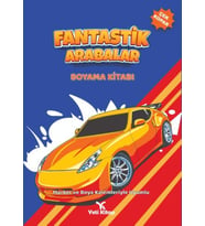 Fantastik Arabalar Boyama Kitabı