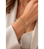 XUPING 14K GOLD RENK V BİLEKLİK 19CM ACR9706