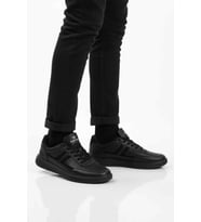Ayakmod Kahve Bağcıklı Erkek Casual Ayakkabı 128 Cilt M (Siyah-Siyah)