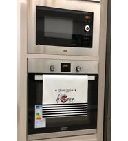 Valerine Life Kişiye İsme Özel Queen Home Çizgili Mutfak Kurulama El Havlusu %100 Pamuklu 35x50cm