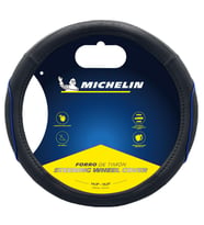 Michelin MC1003NAZ Premium Suni Deri Direksiyon Kılıfı MAVİ (KOT)