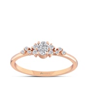 0.25 Karat Oval Pırlanta Yüzük