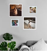 Kişiye Özel Fotoğraflı Sök-Tak 4 Adet Masaüstü Ve Duvar Çerçeve Seti