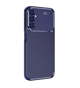 Galaxy A34 Kılıf Zore Negro Karbon Tasarım Silikon Kılıf (Lacivert)