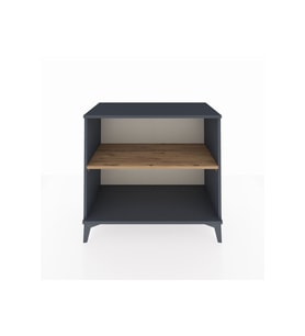 Hyperion Şifonyer Tek Raflı 88x44x80 Antrasit-Çam