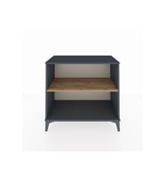 Hyperion Şifonyer Tek Raflı 88x44x80 Antrasit-Çam
