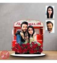 Kişiye özel Alyazmalım yeşilçam tasarımlı Sevgili Hediyesi ,sevgililer günü Karikatür Hediyesi, Karikatür hediye, Sevgililer günü Hediyesi