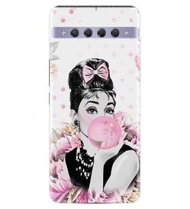 10 Plus Kılıf Desenli Silikon Kılıf Audrey Glue 1420