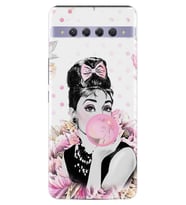 10 Plus Kılıf Desenli Silikon Kılıf Audrey Glue 1420