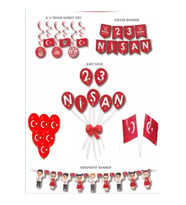 23 NİSAN SÜSLERİ