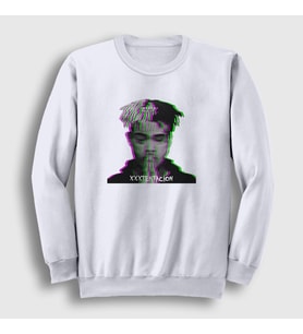 Presmono Unisex Beyaz Pray XXXTentacion Sweatshirt 48711tt