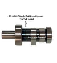 Bajaj Pulsar Ns 200 ,Rs 200 Uyumlu Eksantrik Mili Tek Yivli Kam Euro3 Yan Sanayi 2014-2017_Supermoto (Renksiz)