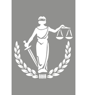 Adelet Simgesi Terazi Araba Oto Leptop Sticker 20cm Beyaz Renk