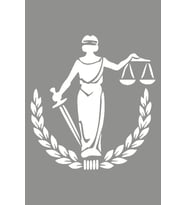 Adelet Simgesi Terazi Araba Oto Leptop Sticker 20cm Beyaz Renk