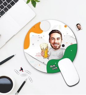Kişiye Özel Karikatür Tasarımlı Mouse Pad 075