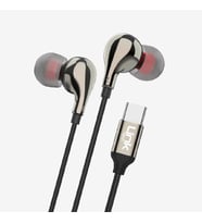 E84 Type-C HD Ses Metal Kulak İçi Kablolu Kulaklık (Siyah)