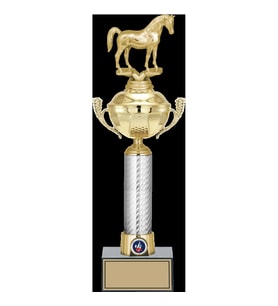 ODAK KUPA - Figürlü Kupalar - At Figürlü Kupalar FG-058 A - 43 cm