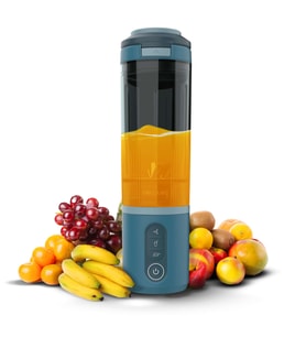 Cecotec Power Titanium Shake2Go Lagoon Taşınabilir Kişisel Blender, 180 W, 600 ml, BPA İçermez