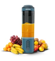 Cecotec Power Titanium Shake2Go Lagoon Taşınabilir Kişisel Blender, 180 W, 600 ml, BPA İçermez