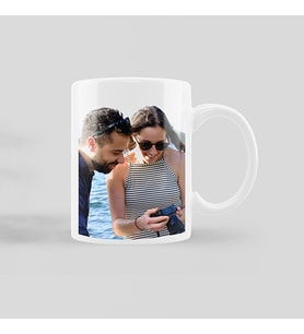 Kişiye Özel Fotoğraf Baskılı Yazılı Kupa Bardak