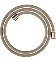 Hansgrohe 28260140 Designflex Tekstil Fırçalanmış Bronz El Duşu Hortumu, 160 Cm