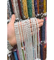 Kedigözü Taşı Gri Arpa Kesim 6x8mm Dizi