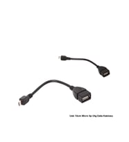 Usb 15cm Micro 5p Otg Data Kablosu