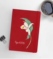 Kişiye Özel 13x21 Kırmızı Defter-3