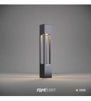 FoneLight Bollard Aydınlatma Dış Mekan Peyzaj Bahçe Yürüyüş Yolu Aydınlatma AKA010-CU60