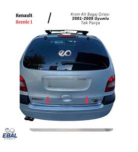 Renault Scenic 1 Krom Alt Bagaj Çıtası 2001-2005 P. Çelik