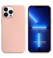 Apple iPhone 13 Pro 6.1'' Liquit Lansman Silikon Pudra