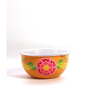 Kapaklı Turuncu Kase (18 Cm)