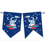 Flama astronot uzay kırlangıç bayrak pk:1-